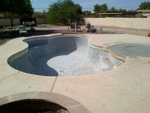 rosie on the house swimming pool remodel before