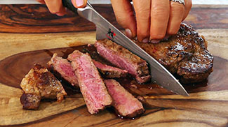 Pan Seared Steak Cut