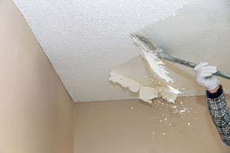 Rosie on the House Popcorn Ceiling Removal