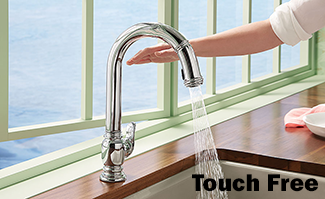 Rosie on the House Kohler Touchless Faucet