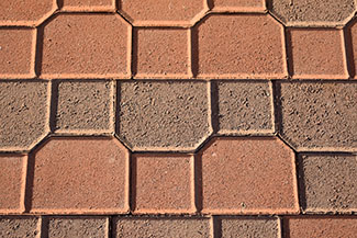 Rosie on the House Closeup of clean pavers