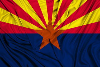 Rosie on the house Arizona Flag