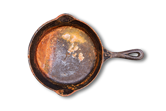 Rosie on the House Rusty Skillet