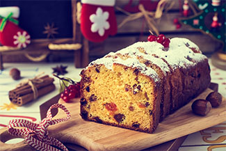 Rosie on the House Fruit Cake Stollen Cake